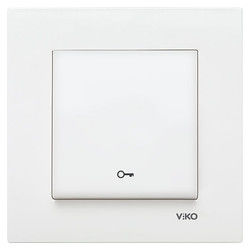 Viko Karre/Meridian Beyaz Kapı Otomatiği Mekanizma (Çerçeve Hariç) 90967005 - 2