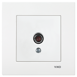 Viko Karre/Meridian Beyaz Tv Geçişli 8db Mekanizma (Çerçeve Hariç) 90967059 - 2