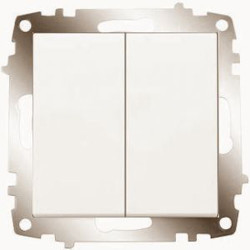 Viko Karre/Meridian Krem Işık Komütatör Mekanizma (Çerçeve Hariç) 90967250 - 2