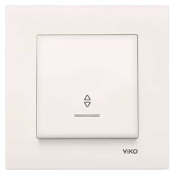 Viko Karre/Meridian Krem Işıklı Vavien Mekanizma (Çerçeve Hariç) 90967263 - 2