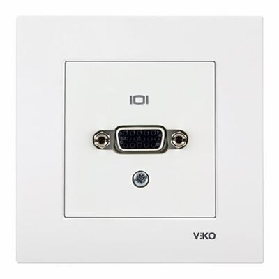 Viko Karre/Meridian Krem Vga Konnektör Mekanizma (Çerçeve Hariç) 90967366 - 1