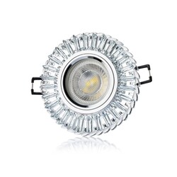 Cata CT-6636 Lilyum Cam Spot Led Çerçeveli - 1
