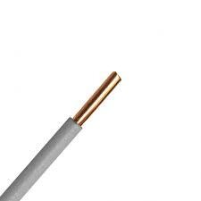 Hes Nya Kablo 4 Mm² Gri (H07z1-U) (Halojen Free) - 2
