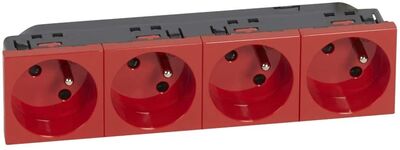 Legrand Sistem Armada 4X2P+T Ups Priz Dlp - 077174 - 1