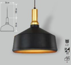 Cata Dekoratif Sarkıt ( Altın Serisi ) CT-8202 - 2