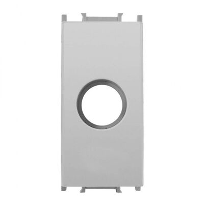 Viko Panasonic Thea Modüler Metalik Beyaz 1M Kablo Çıkış Kapağı Düğme/Kapak (Mekanizma Hariç) - 1