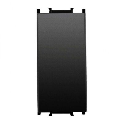 Viko Panasonic Thea Modüler Siyah 1M Boşluk Kapağı Düğme/Kapak (Mekanizma Hariç) - 1