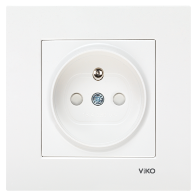 Viko Karre/Meridian Beyaz Ups Priz Çocuk Korumalı Mekanizma (Çerçeve Hariç) 90967045 - 1