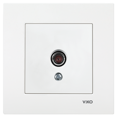 Viko Karre/Meridian Beyaz Tv Dirençsiz Mekanizma (Çerçeve Hariç) 90967049 - 1