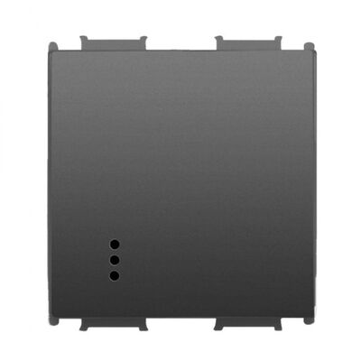 Viko Panasonic Thea Modüler Füme 2M Işıklı Anahtar Düğme/Kapak 90880441 - 1