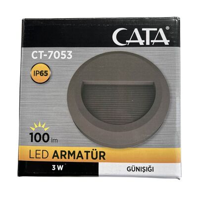 Cata CT-7053 3W Led Armatür (Günışığı) Dış Mekan CT-7053 - 2