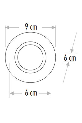 Cata CT-6648 Zakkum Dekoratif Cam Spot Kasası - 2