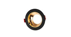 Cata Ct-5049 Jaguar Yuvarlak Spot Mat Siyah-Gold - 1
