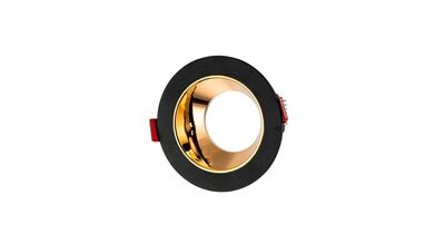 Cata Ct-5049 Jaguar Yuvarlak Spot Mat Siyah-Gold - 1