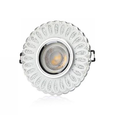 Cata CT-6626 Yasemin Cam Spot Armatür Led Çerçeveli - 1