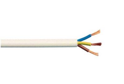 Hes 3x2,5 mm² TTR Kablo Beyaz H05VV-F - 1