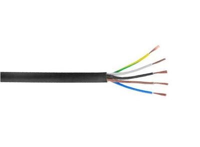 Hes 5x6 mm² TTR Kablo Siyah H07VV-F - 1