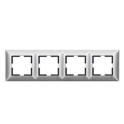 Artline Trenda Metal Krom Dörtlü Çerçeve - 1