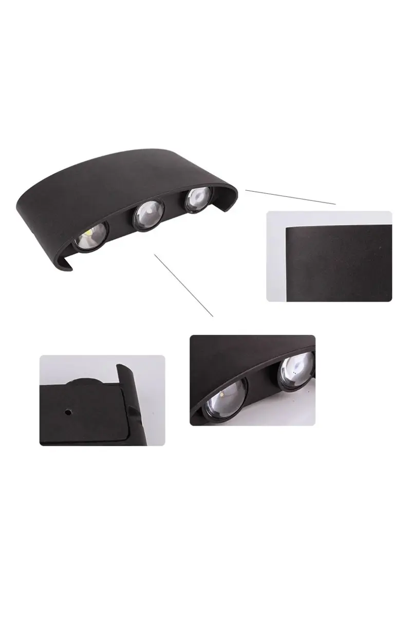 Cata CT-8011 10W Haiti Led Aplik Dış Mekan Amber Işık Rengi - 3