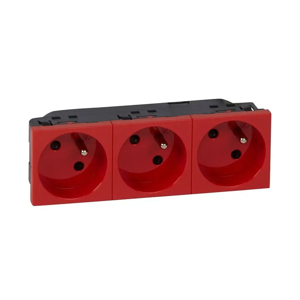 Legrand Sistem Armada 3X2P+T UPS Priz 45º Açılı DLP-077173L - 1