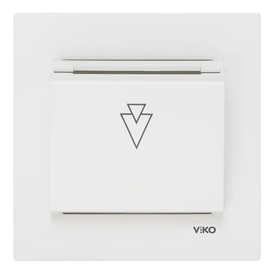 Viko Karre/Meridian Beyaz E Saver Standart Mekanizma 90967051 - 1