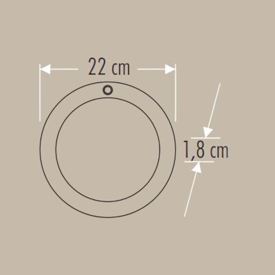Cata CT-9247 20w Sensörlü Sıva Üstü Led Armatür Beyaz - 2