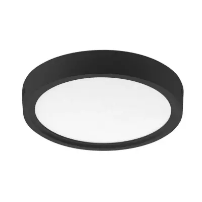 Jupiter 18W Sıva Üstü Siyah Yuvarlak Panel Eco 3000K - 1