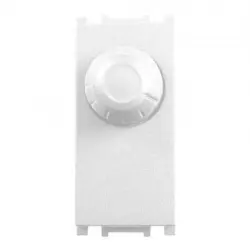 Thea Panasonic 300W RC Dimmer Metalik Beyaz 1M Düğme/Kapak Modüler - 1