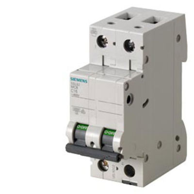 Sıemens 5SL6206-7 Otomatik Sigorta 6kA C Tipi 2x06 Amper - 1