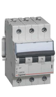 Legrand - 403346 3x40 Amper 4,5kA C Tipi Xs3 Otomatik Sigorta - 1