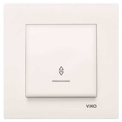 Viko Karre/Meridian Krem Işıklı Vavien Mekanizma (Çerçeve Hariç) 90967263 - 1