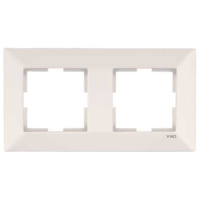 Viko Meridian Krem 2-Li Çerçeve 90979012 - 1