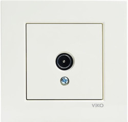 Viko Karre/Meridian Krem Tv Geçişli 12db Mekanizma ( Çerçeve Hariç ) 90967260 - 1