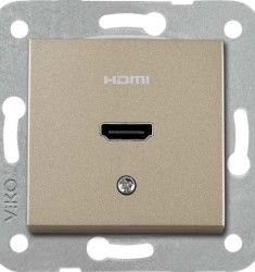 Artline Novella/Trenda Bronz Hdmi Konnektör Kapak (Mekanizma Hariç) - 2