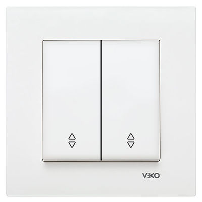Viko Karre/Meridian Beyaz Komütatör Vavien Mekanizma (Çerçeve Hariç) 90967017 - 1