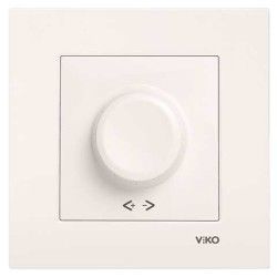 Viko Karre/Meridian Krem R Dimmer Rl 600w Mekanizma (Çerçeve Hariç) - 1