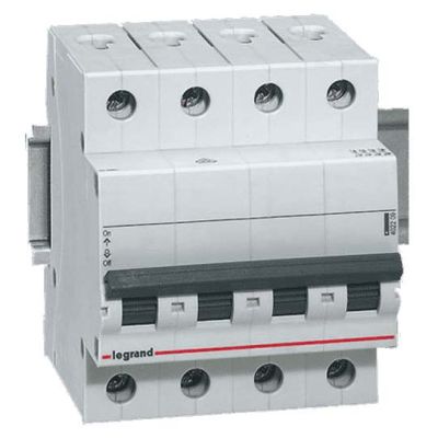 Legrand - 403708 4x40 Amper 6kA C Tipi Xg3 Otomatik Sigorta - 1