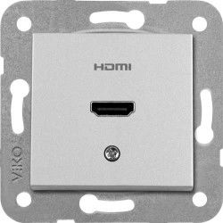 Artline Novella/Trenda Metalik Beyaz Hdmi Konnektör Kapak (Mekanizma Hariç) - 3