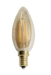 Cata CT-4280 4W E-14 Duylu Rustik Led Buji Ampul Amber Işık - 3