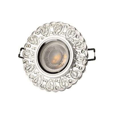 Cata CT-6660 Çınar Dekoratif LED Çerçeveli Cam Spot Kasası - 1