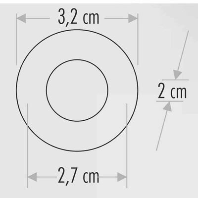 Cata CT-5270 1,5W Power Ledli Yıldız Spot Satin Kasa Günışığı - 2