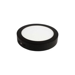 Jupiter LC484 24W Led Yuvarlak Tavan Armatür Siyah Kasa - 1