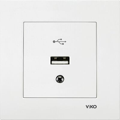 Viko Lin/Rol Beyaz Usb Konnektör - 1