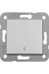 Thea/Panasonic Blue Metalik Beyaz Vavien Düğme/Kapak (Mekanizma Hariç) - 1