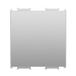 Viko Panasonic Thea Modüler Metalik Beyaz 2M Anahtar Düğme/Kapak (Mekanizma Hariç) - 1