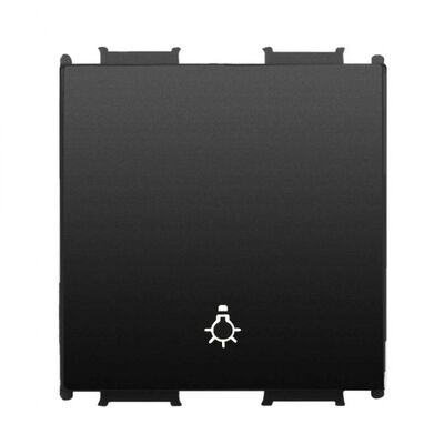 Viko Panasonic Thea Modüler Siyah 2M Light Düğme/Kapak (Mekanizma Hariç) - 1