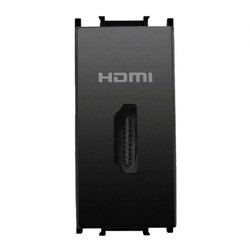 Viko Panasonic Thea Modüler Siyah 1M HDMI Konnektör Mekanizma + Düğme/Kapak - 1