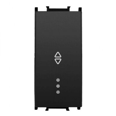 Viko Panasonic Thea Modüler Siyah 1M Işıklı Veavien Anahtar Düğme/Kapak (Mekanizma Hariç)