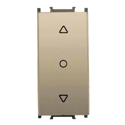 Viko Panasonic Thea Modüler Dore 1M Tek Düğmeli Jaluzi Anahtar Düğme/Kapak (Mekanizma Hariç) - 1
