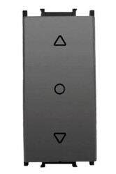 Viko Panasonic Thea Modüler Füme 1M Tek Düğmeli Zil Anahtar Düğme/Kapak - 1